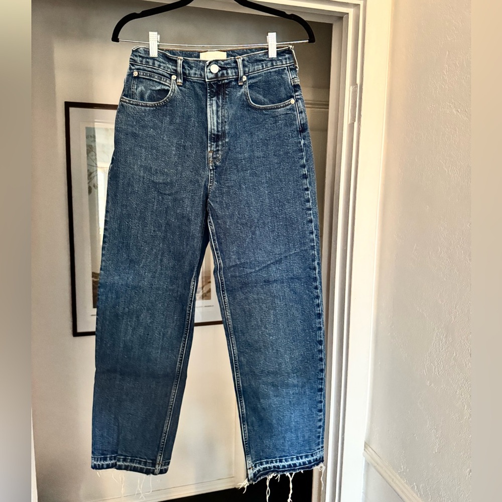 Everlane way high jean in organic cotton size 28